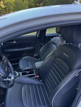 White 2023 Kia Forte GT-Line