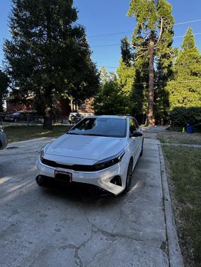 White 2023 Kia Forte GT-Line