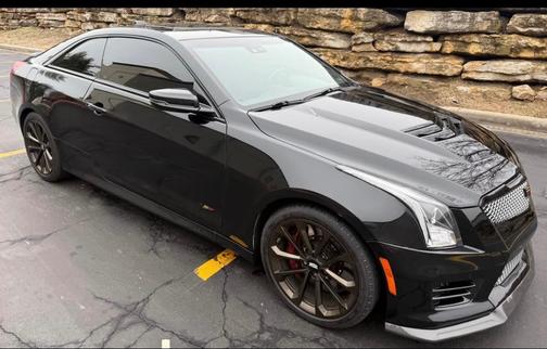 Black 2016 Cadillac ATS-V Base