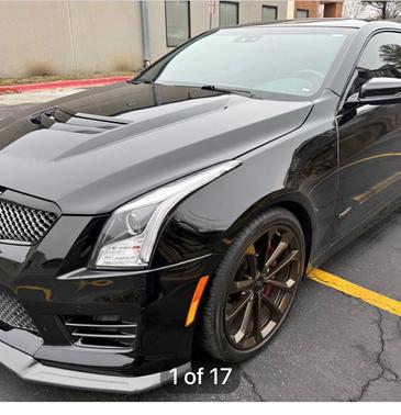 Black 2016 Cadillac ATS-V Base