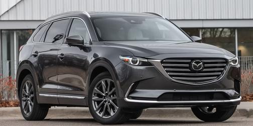Gray 2021 Mazda CX-9 Grand Touring