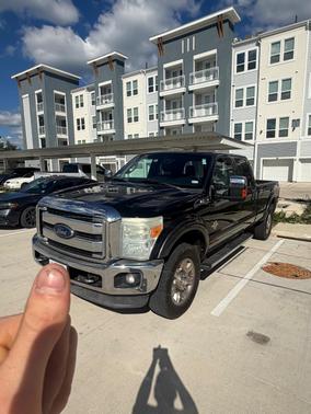 Black 2015 Ford F-350 Lariat