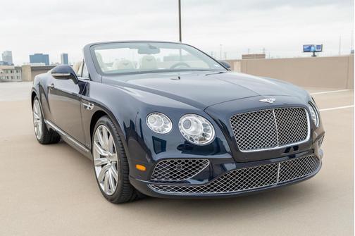 Black 2016 Bentley Continental GT W12