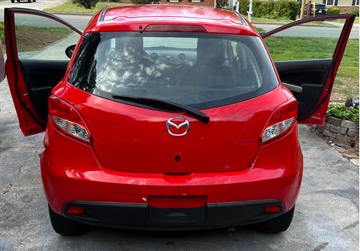 Red 2011 Mazda Mazda2 Sport