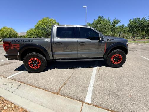Gray 2025 Ford F-150 Raptor