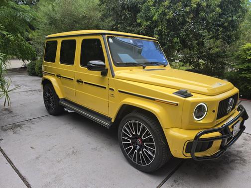 Yellow 2025 Mercedes-Benz AMG G 63 Base