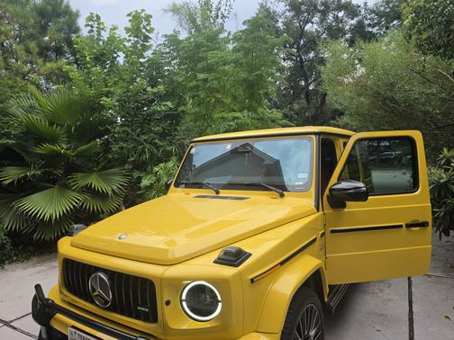Yellow 2025 Mercedes-Benz AMG G 63 Base