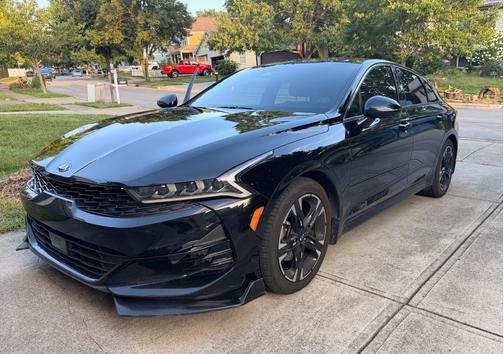 Black 2021 Kia K5 GT-Line