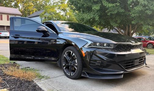 Black 2021 Kia K5 GT-Line