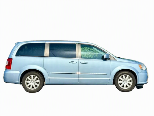 Blue 2013 Chrysler Town & Country Touring-L