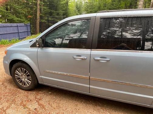 Blue 2013 Chrysler Town & Country Touring-L