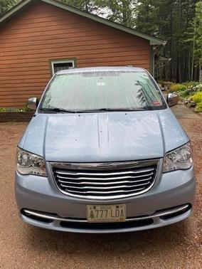Blue 2013 Chrysler Town & Country Touring-L