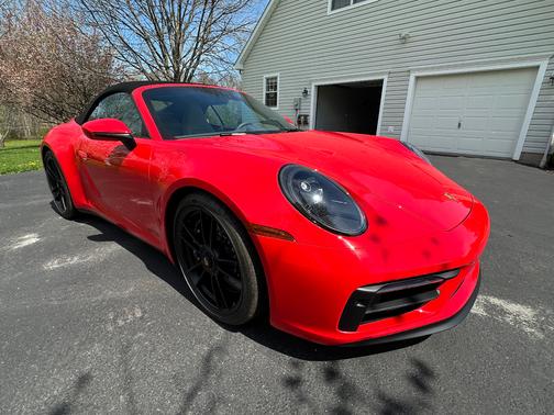 Red 2024 Porsche 911 911 Carrera GTS Cabriolet
