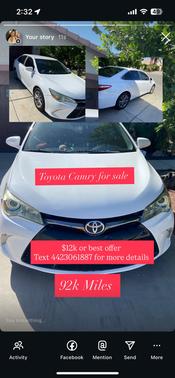 2016 Toyota Camry SE
