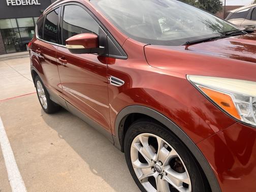 Red 2014 Ford Escape Titanium