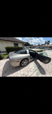 Silver 2001 Chevrolet Corvette Base