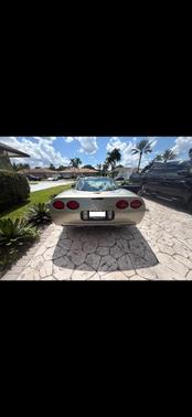 Silver 2001 Chevrolet Corvette Base