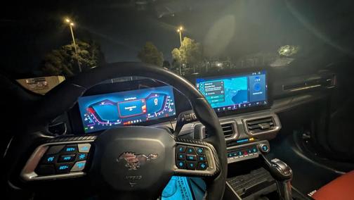 Gray 2024 Ford Mustang EcoBoost Premium