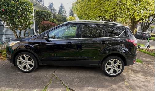 Black 2018 Ford Escape Titanium