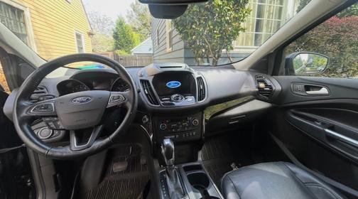 Black 2018 Ford Escape Titanium