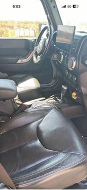 Gray 2013 Jeep Wrangler Unlimited Rubicon