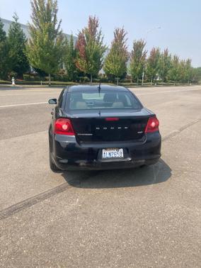Black 2012 Dodge Avenger SXT