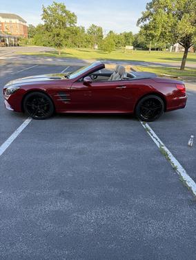 Red 2018 Mercedes-Benz SL 550 Base