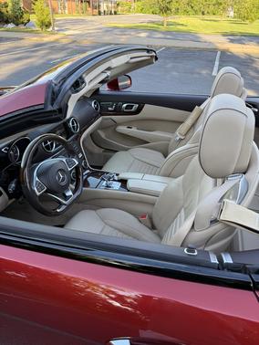 Red 2018 Mercedes-Benz SL 550 Base