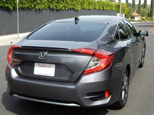 Gray 2021 Honda Civic EX