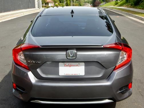 Gray 2021 Honda Civic EX