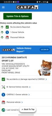 2013 Hyundai SANTA FE Sport 2.0T