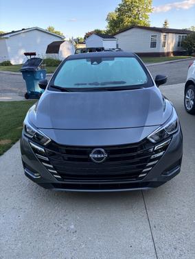 Gray 2024 Nissan Versa S