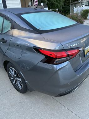 Gray 2024 Nissan Versa S