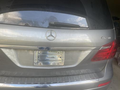 Gray 2014 Mercedes-Benz GL-Class GL 450 4MATIC