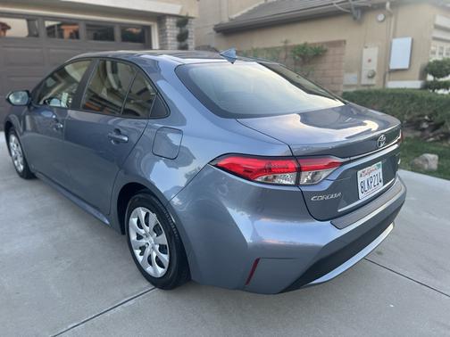 Blue 2020 Toyota Corolla LE