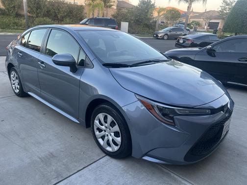 Blue 2020 Toyota Corolla LE
