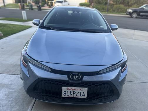 Blue 2020 Toyota Corolla LE