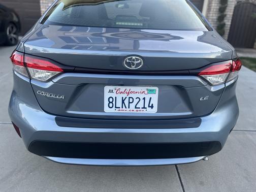 Blue 2020 Toyota Corolla LE