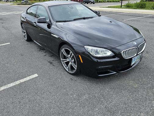 Black 2014 BMW 650 Gran Coupe i