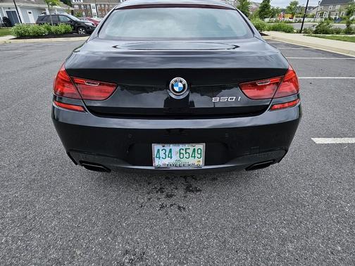 Black 2014 BMW 650 Gran Coupe i