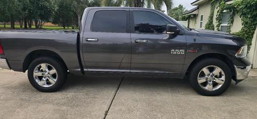 Gray 2018 RAM 1500 SLT