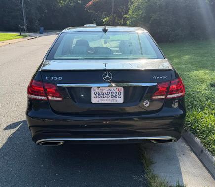 Black 2014 Mercedes-Benz E-Class E 350 4MATIC