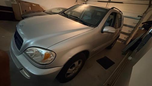 Silver 2003 Mercedes-Benz M-Class ML320 4MATIC
