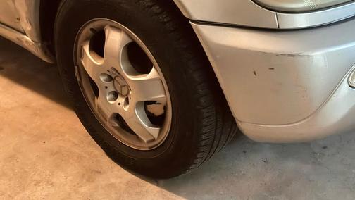 Silver 2003 Mercedes-Benz M-Class ML320 4MATIC