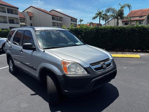Silver 2004 Honda CR-V LX