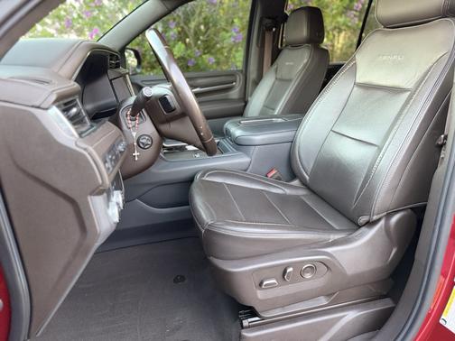 Red 2021 GMC Yukon Denali