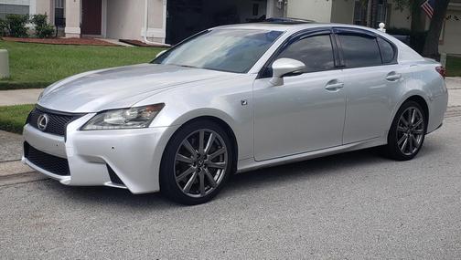 Silver 2013 Lexus GS 350 Base