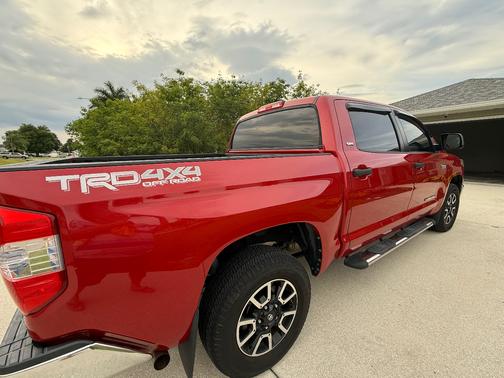 Red 2020 Toyota Tundra SR5