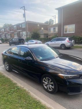 Black 2025 Honda Civic LX