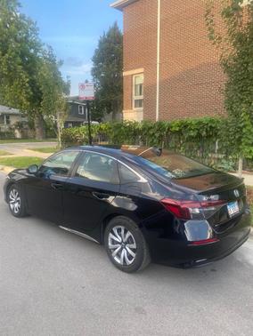 Black 2025 Honda Civic LX